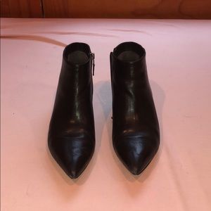 Sam Edelman black leather boots.